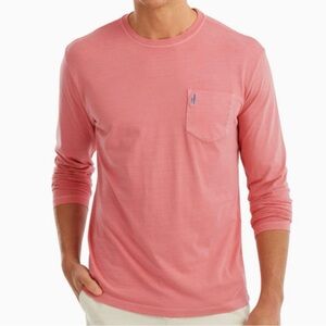 JOHNNIE-O Brennan Malibu Red 100% Cotton Tee